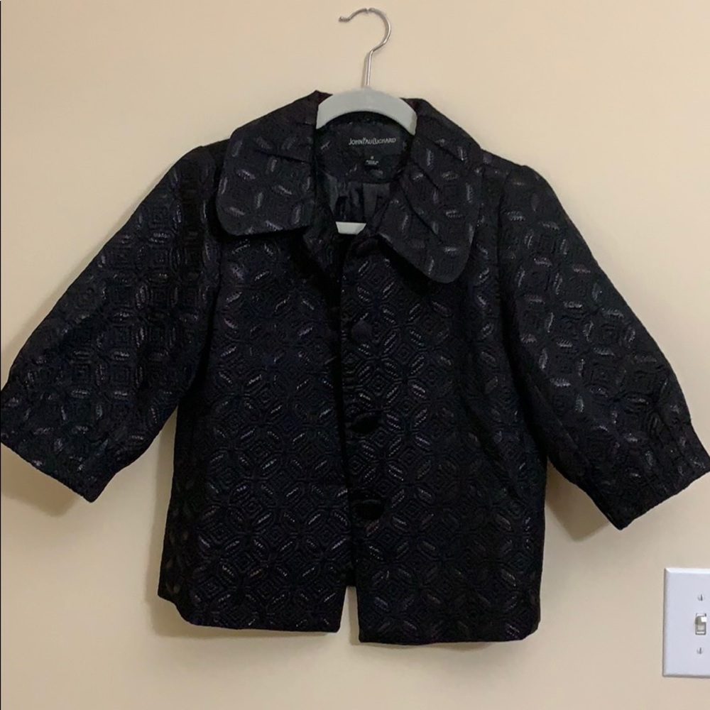 JohnPaulRichard Black Blazer with buttons